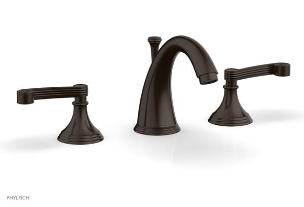 Phylrich - 3Ring Widespread Faucet - Curved Handles