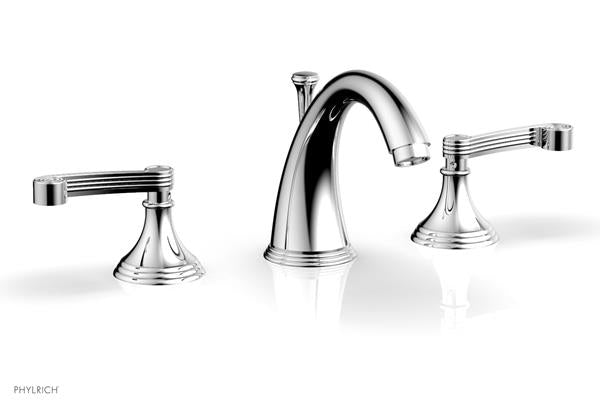 Phylrich - 3Ring Widespread Faucet - Curved Handles