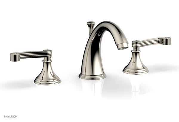 Phylrich - 3Ring Widespread Faucet - Curved Handles