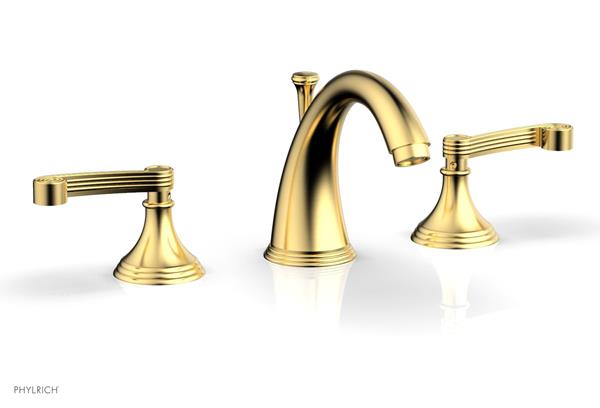 Phylrich - 3Ring Widespread Faucet - Curved Handles