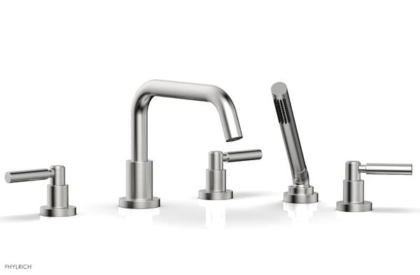 Phylrich - Basic Deck Tub Set with Hand Shower - Lever Handles