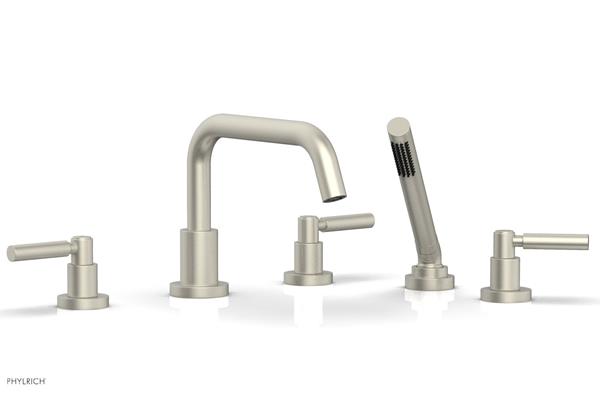 Phylrich - Basic Deck Tub Set with Hand Shower - Lever Handles