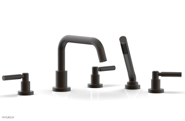 Phylrich - Basic Deck Tub Set with Hand Shower - Lever Handles