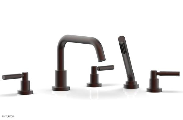 Phylrich - Basic Deck Tub Set with Hand Shower - Lever Handles