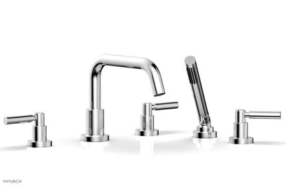 Phylrich - Basic Deck Tub Set with Hand Shower - Lever Handles