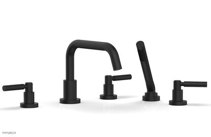 Phylrich - Basic Deck Tub Set with Hand Shower - Lever Handles