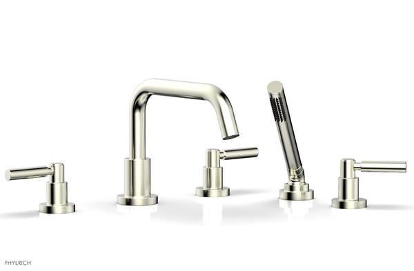 Phylrich - Basic Deck Tub Set with Hand Shower - Lever Handles