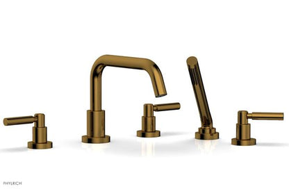 Phylrich - Basic Deck Tub Set with Hand Shower - Lever Handles