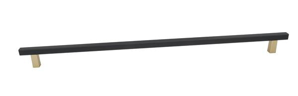Alno - Quadrato 24 Inch Appliance Pull Grooved Bar