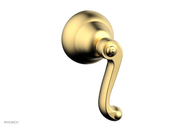 Phylrich - Revere & Savannah Volume Control/Diverter Trim - Curved Lever Handle