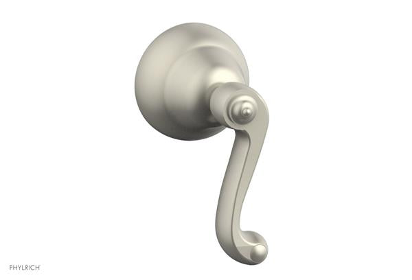 Phylrich - Revere & Savannah Volume Control/Diverter Trim - Curved Lever Handle