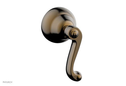 Phylrich - Revere & Savannah Volume Control/Diverter Trim - Curved Lever Handle