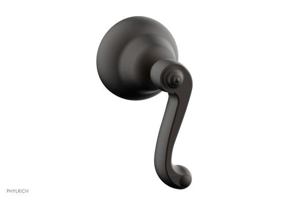 Phylrich - Revere & Savannah Volume Control/Diverter Trim - Curved Lever Handle