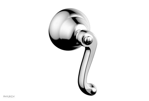 Phylrich - Revere & Savannah Volume Control/Diverter Trim - Curved Lever Handle