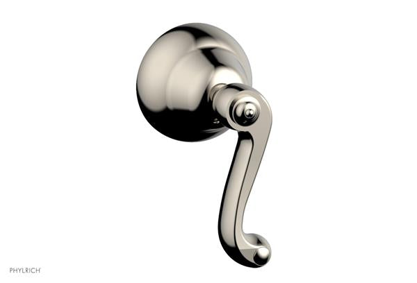 Phylrich - Revere & Savannah Volume Control/Diverter Trim - Curved Lever Handle