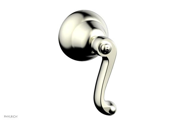 Phylrich - Revere & Savannah Volume Control/Diverter Trim - Curved Lever Handle