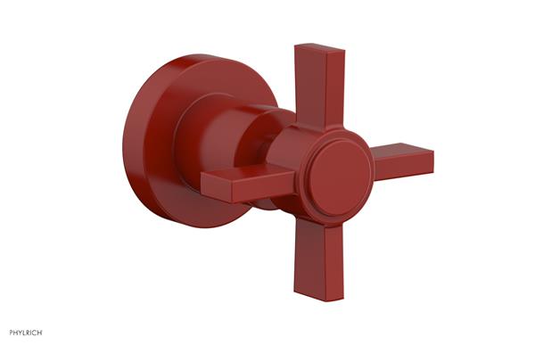 Phylrich - Basic Volume Control/Diverter Trim Only Blade Cross Handle