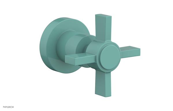 Phylrich - Basic Volume Control/Diverter Trim Only Blade Cross Handle
