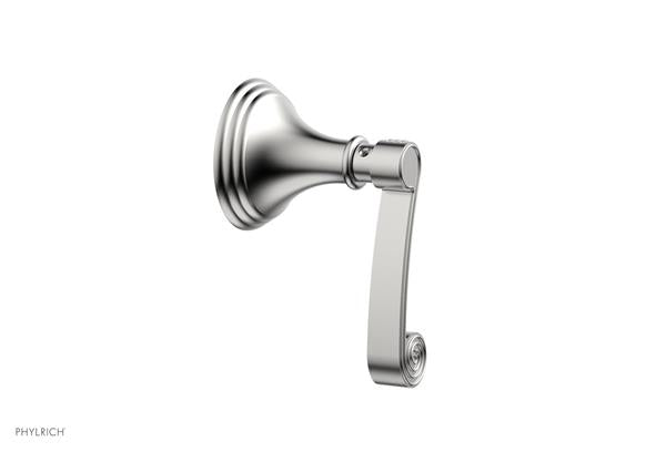 Phylrich - 3Ring Volume Control/Diverter Trim - Curved Lever Handle