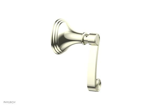 Phylrich - 3Ring Volume Control/Diverter Trim - Curved Lever Handle
