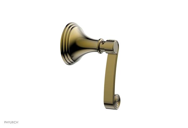 Phylrich - 3Ring Volume Control/Diverter Trim - Curved Lever Handle