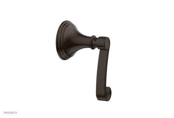 Phylrich - 3Ring Volume Control/Diverter Trim - Curved Lever Handle
