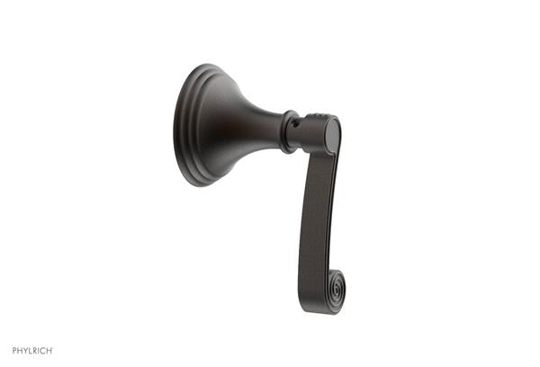 Phylrich - 3Ring Volume Control/Diverter Trim - Curved Lever Handle