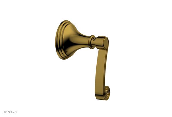 Phylrich - 3Ring Volume Control/Diverter Trim - Curved Lever Handle