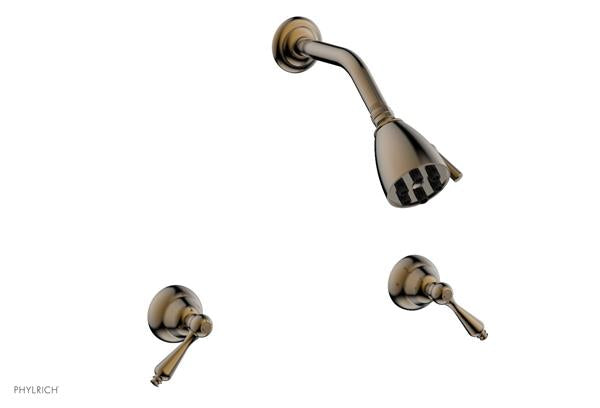 Phylrich - Revere & Savannah Two Handle Shower Set - Lever Handles
