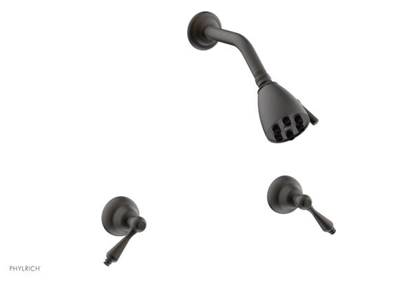 Phylrich - Revere & Savannah Two Handle Shower Set - Lever Handles
