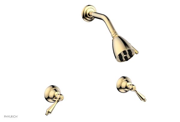 Phylrich - Revere & Savannah Two Handle Shower Set - Lever Handles