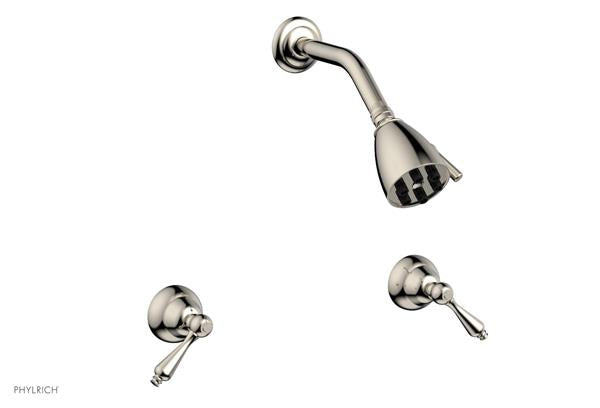 Phylrich - Revere & Savannah Two Handle Shower Set - Lever Handles
