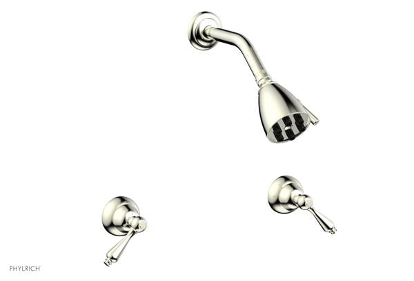 Phylrich - Revere & Savannah Two Handle Shower Set - Lever Handles