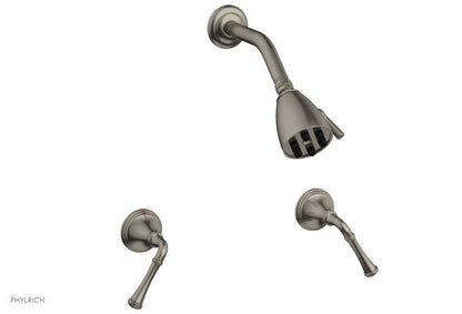 Phylrich - 3Ring Two Handle Shower Set - Lever Handles