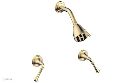 Phylrich - 3Ring Two Handle Shower Set - Lever Handles