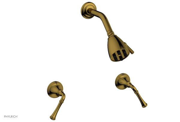 Phylrich - 3Ring Two Handle Shower Set - Lever Handles