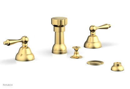 Phylrich - Revere & Savannah Four Hole Bide Set - Lever Handles
