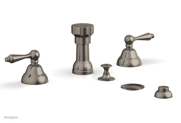 Phylrich - Revere & Savannah Four Hole Bide Set - Lever Handles