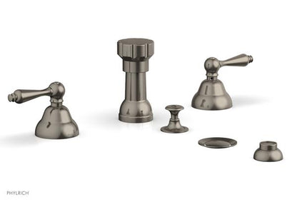 Phylrich - Revere & Savannah Four Hole Bide Set - Lever Handles