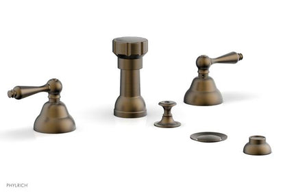 Phylrich - Revere & Savannah Four Hole Bide Set - Lever Handles