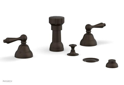 Phylrich - Revere & Savannah Four Hole Bide Set - Lever Handles