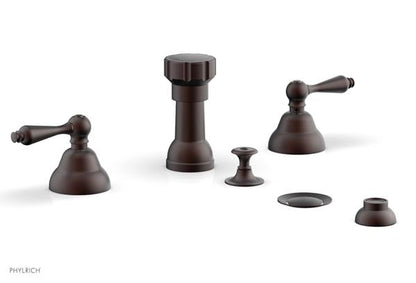 Phylrich - Revere & Savannah Four Hole Bide Set - Lever Handles