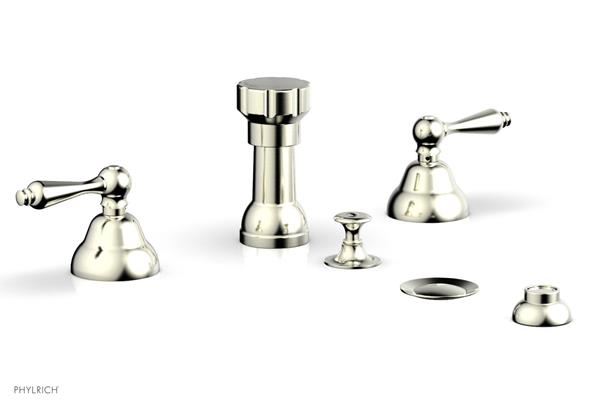 Phylrich - Revere & Savannah Four Hole Bide Set - Lever Handles