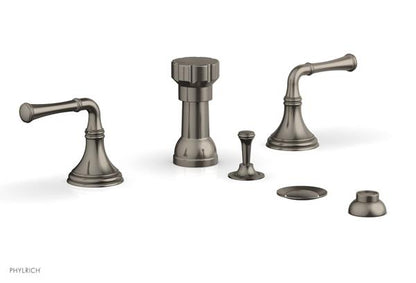 Phylrich - 3Ring Four Hole Bidet Set - Lever Handles