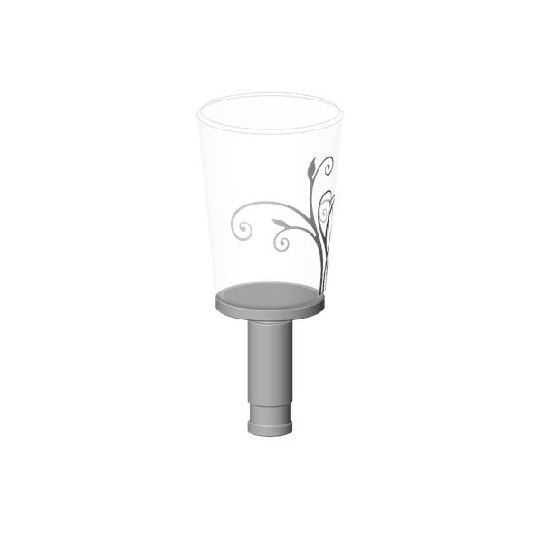 Dornbracht - Handle Matte Decorations 38 X 82 X 37 Mm - Chrome