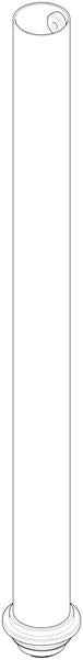 Dornbracht - Pipe Ø 71,5 X 997,5 Mm