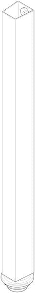Dornbracht - Pipe Ø 71,5 X 730,5 Mm - Champagne (22Kt Gold)