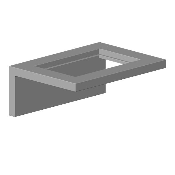 Dornbracht - Holder For Soap Dish And Container 150 X 60 X 110 Mm