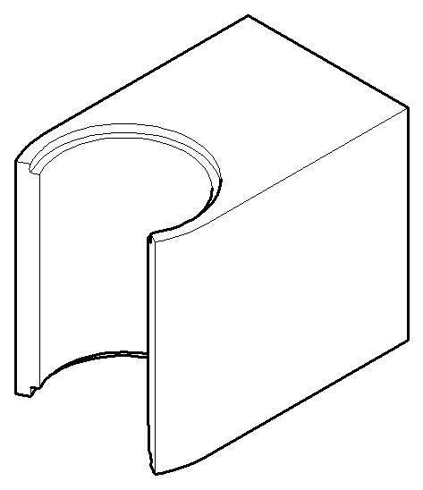 Dornbracht - Holder Shower Holder Symetrics 32 X 40 X 49 Mm