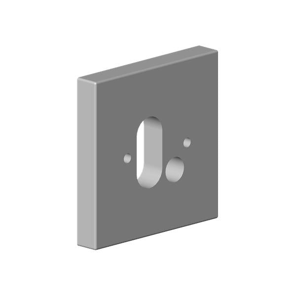 Dornbracht - Escutcheon For Washbasin Vertical Assembly 60 X 60 X 9 Mm